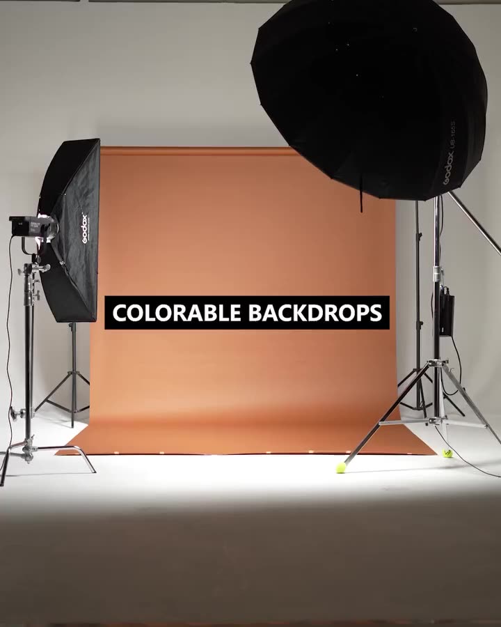 Colourable backdrops