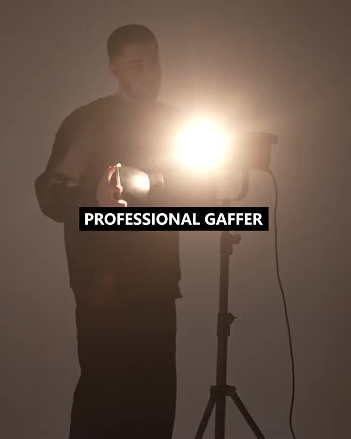 Professional gaffer, on request
