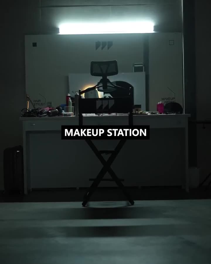 Makeup station