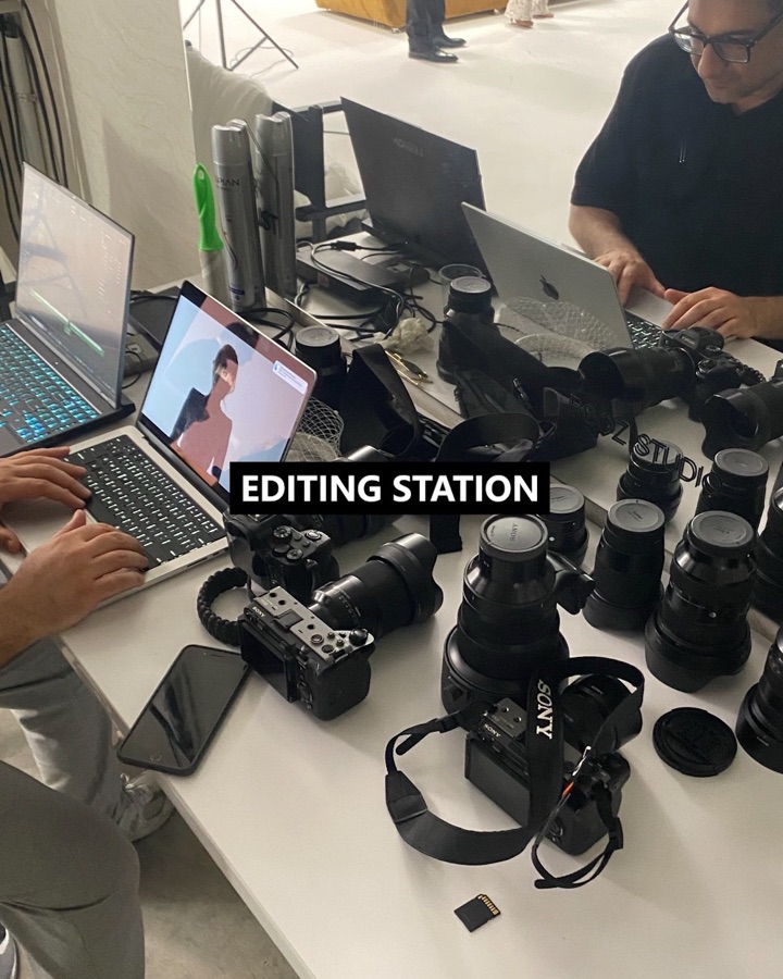 Editing station